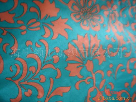 供应ITY,ITY加捻面料,水晶麻,涤氨印花加捻布