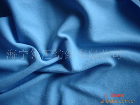 供应麻灰锦氨汗布，麻灰涤氨汗布针织弹性面料瑜伽服面料