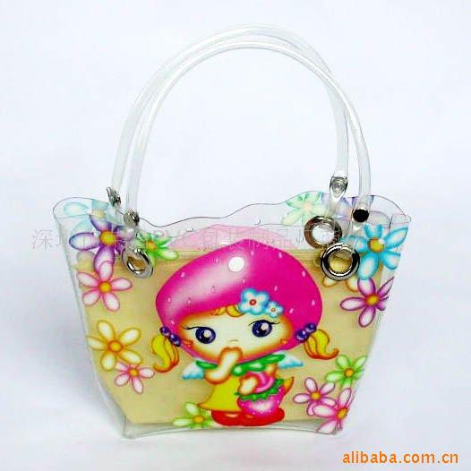 供应深圳pvc化妆品袋，深圳PVC手提袋(图)