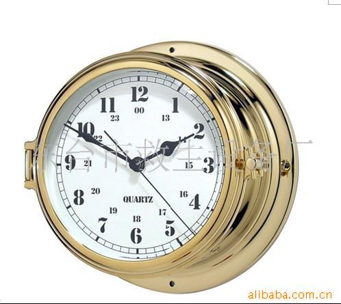厂家供应高品质防盐雾纯铜船用时钟