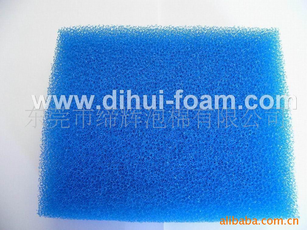 供应彩色过滤海棉 过滤网孔海绵 净化海绵 粗孔海绵 过滤爆炸海绵