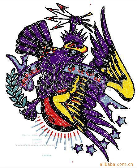 精品耐水洗烫钻图 爱心字母低铅品质 亮度好牢度好 制作直销