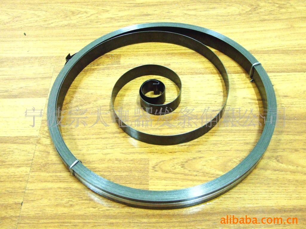 碳钢收管器卷簧发条，不锈钢收管器卷簧，园林工具卷簧(图)