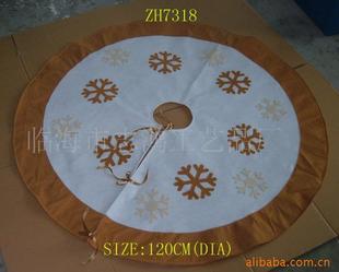 Supply Christmas gifts Christmas supplies Christmas snowflake tree skirt