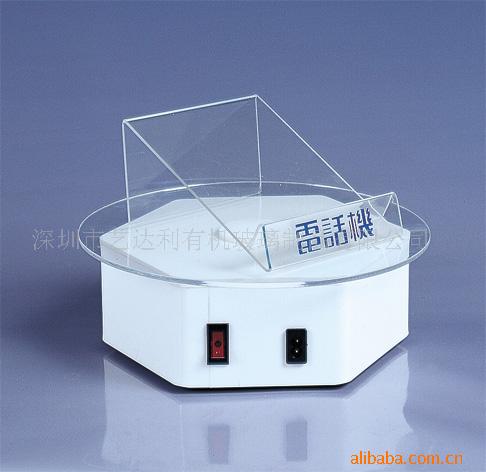 供应有机玻璃展示架 压克力展示台 旋转展示台