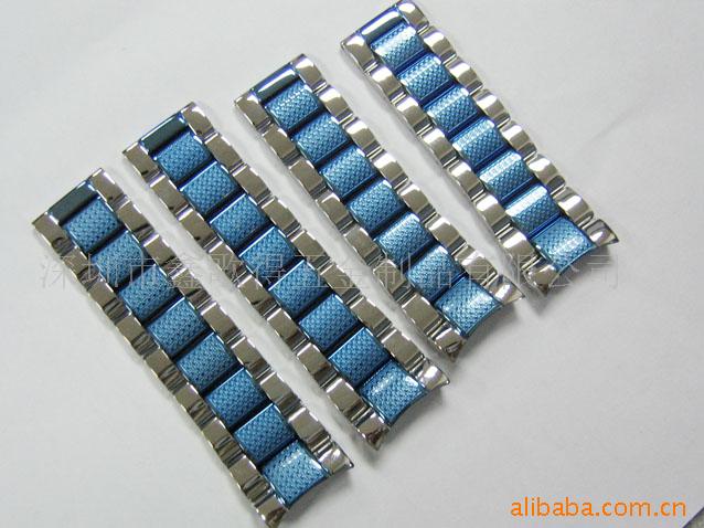 提供不锈钢表带电镀 表带真空电镀 表带真空镀膜加工