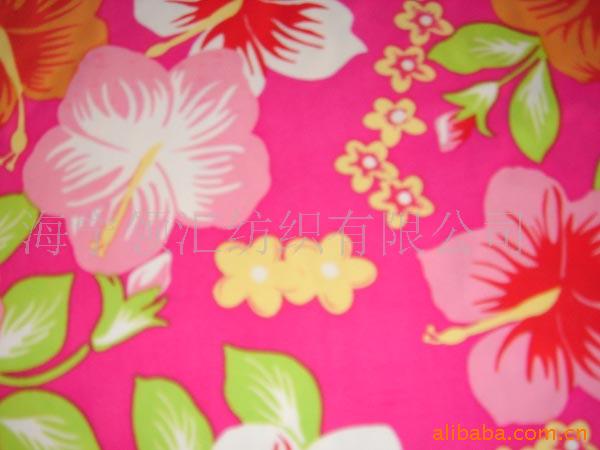 供应涤氨印花加捻汗布