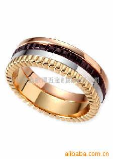 提供戒指电镀 不锈钢介指电镀 铜戒指镀金电镀加工