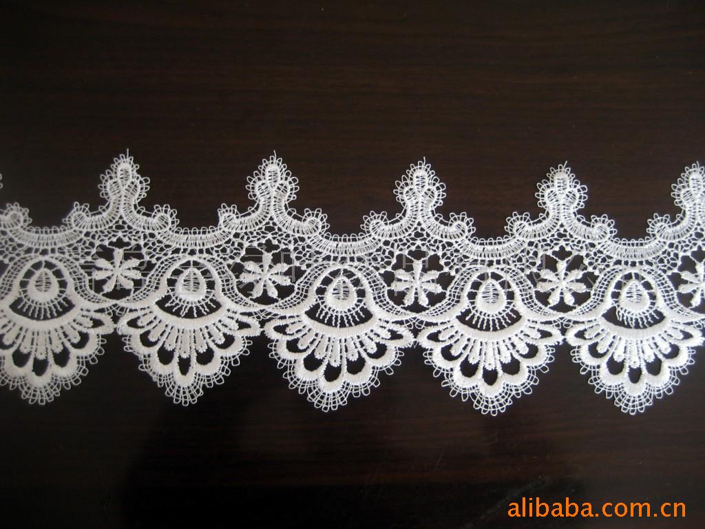 厂家低价 现货供应水溶花边