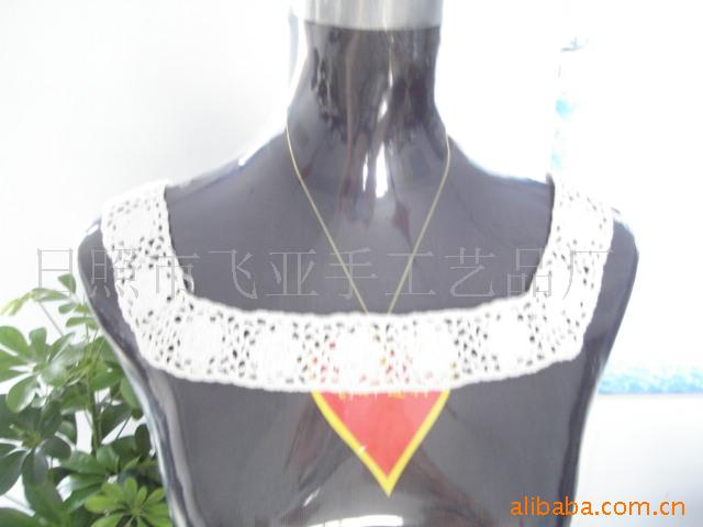 供应手钩花边衣领、手工花边衣领.手勾花边衣领。款式新，品种全