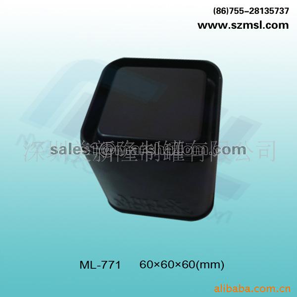 供应马口铁正方茶叶罐、礼品盒