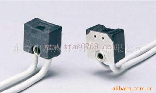 批发灯具配件 G4 耐高温塑胶灯头灯座A62|ms