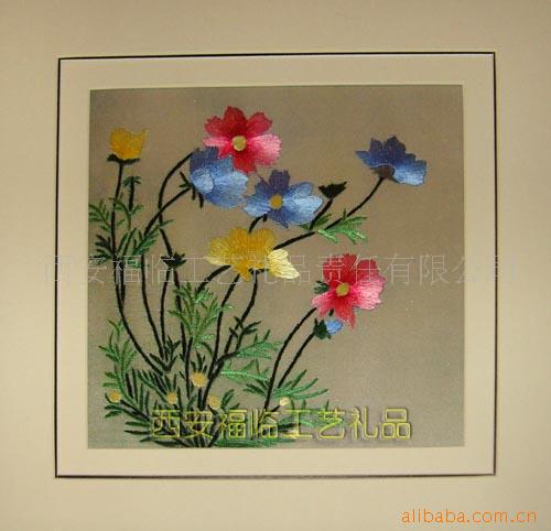 manual Artwork new pattern Embroidery Suzhou embroidery Home Furnishing Pendulum hanging Frame Colorful Manufactor wholesale customized