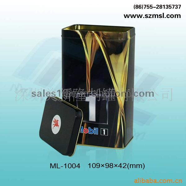 供应方形咖啡罐、礼品罐