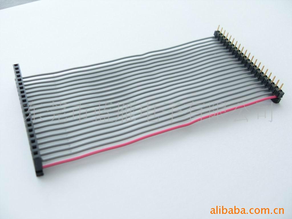 供应单排IDC20PIN 成品排线系列