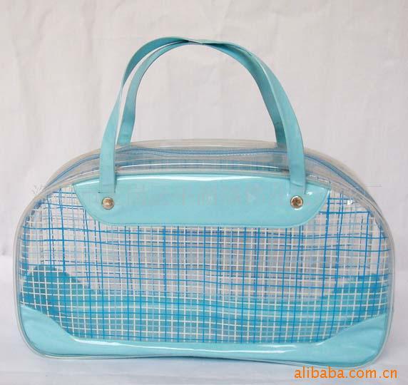 深圳厂家供各种出口PVC手挽袋，电压PVC手提包装袋，环保产品