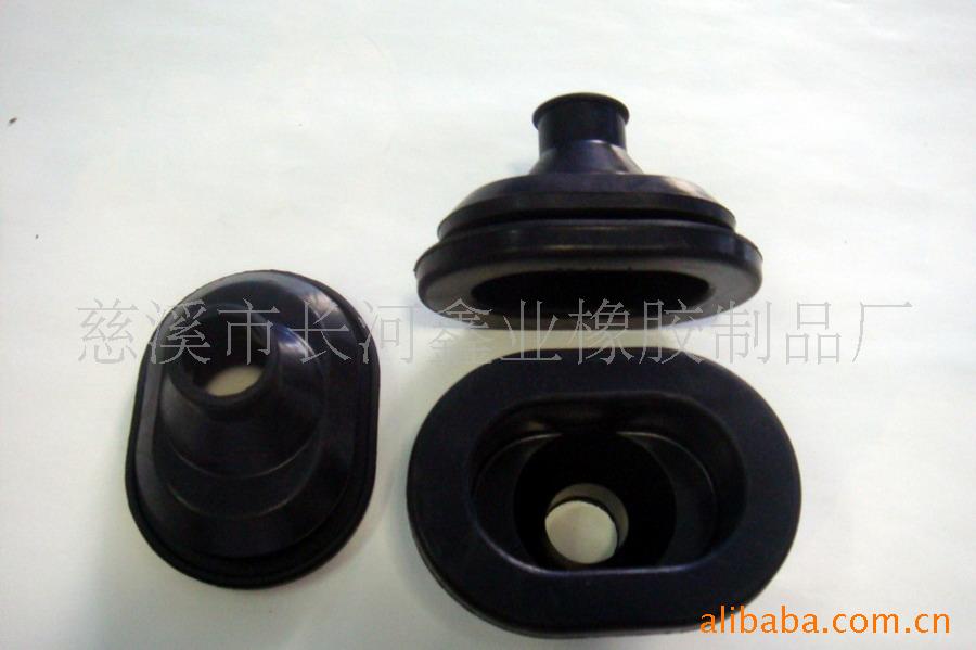 供应碗型黑色橡胶护线套