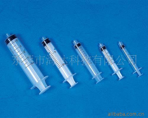 供应带刻度内螺牙注射器,针筒(图)
