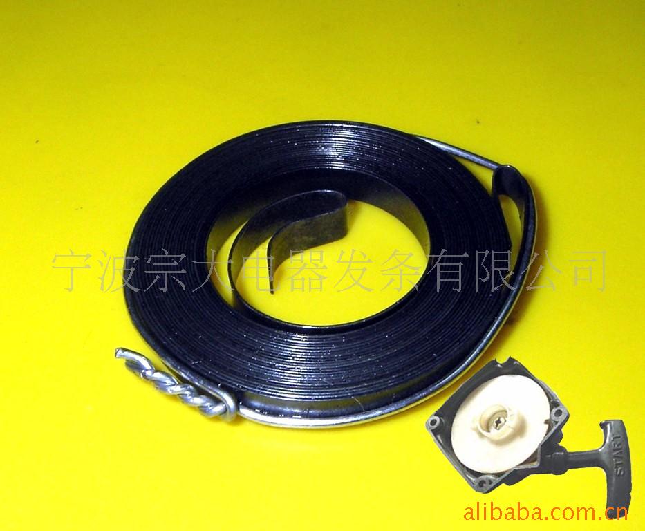 宁波厂家供应拉绳拉线发条，收线盘发条弹簧，碳钢不锈钢发条卷簧