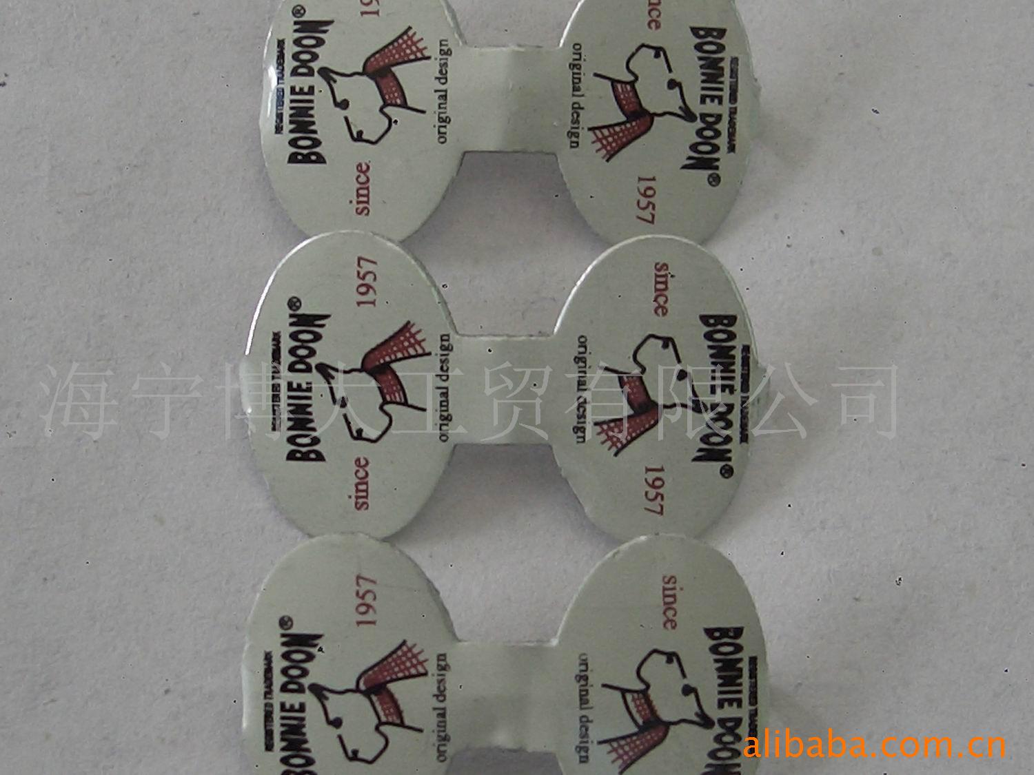 供应铝扣  袜扣  铝夹 印刷铝夹