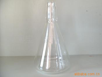 厂家批发供应外磨口三角瓶  高硼硅3.3材质