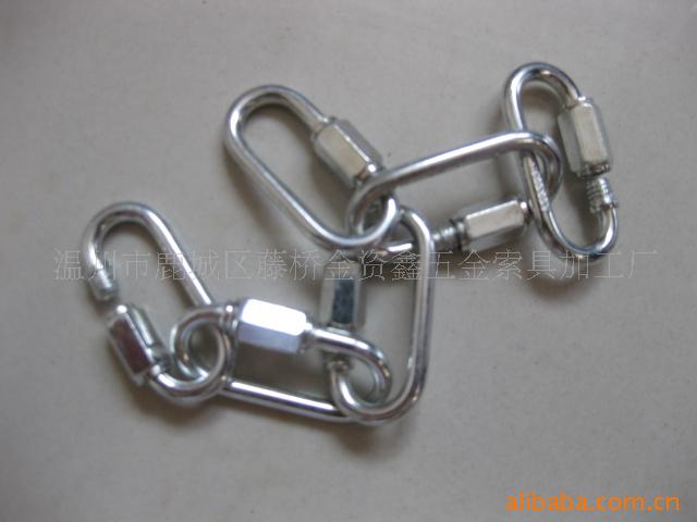 批发不锈钢 链条扣 系列，连接环(图)标准件现货其他轨道钢筋件