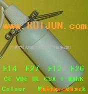 E14蝴蝶夹灯头，支架塑料灯头灯座，塑胶卡式灯头