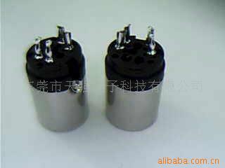 供应MINI DIN  4P母头