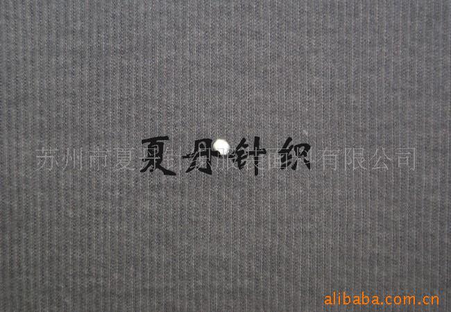 棉氨纶2*2罗纹供应(图)，精梳棉PIMA棉埃及棉双面布，背心料