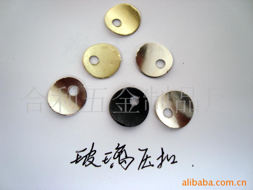 供应金属玻璃压扣，框饰配件