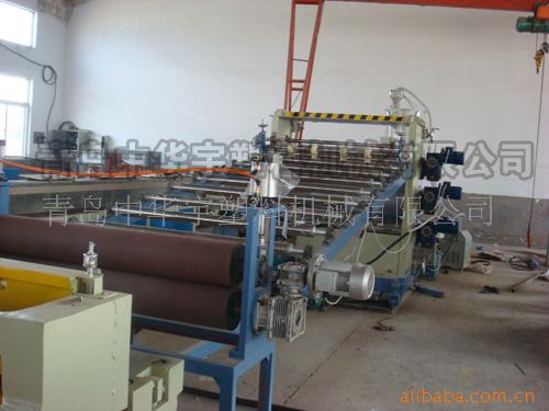 批发供应PE粉煤灰塑料建筑模板生产线