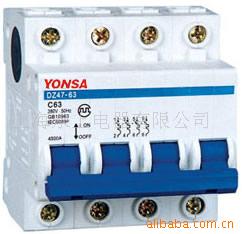 供应DZ47高分断小型断路器