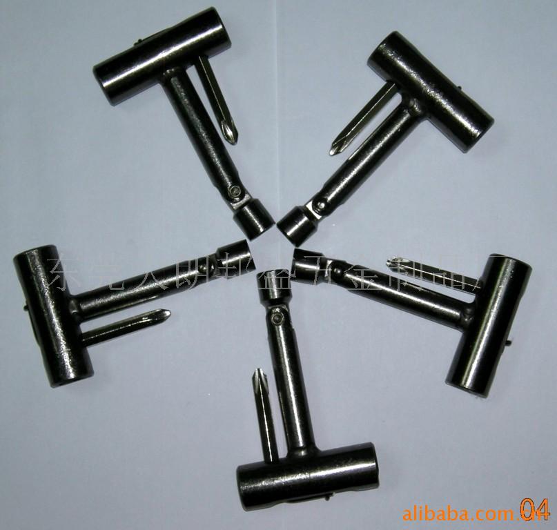 厂家直供滑板全金属T工具专用扳手 迷你滑板T小工具 活动T工具