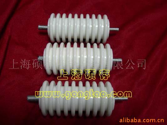 高低压瓷 绝缘子,外螺纹两头M6或M8(图)