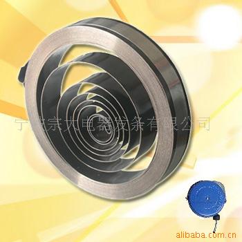 供应碳钢卷管器发条卷簧，园林工具收管卷簧(图)