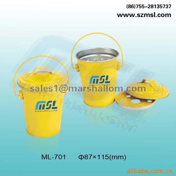 厂家直销马口铁小冰桶(带盖）