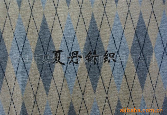 双面提花布供应(图)，电脑提花，精梳棉，涤丝，混纺，PIMA