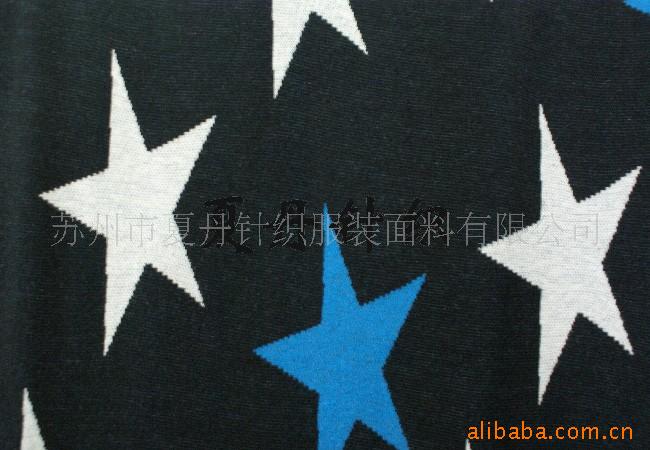 双面提花布供应(图)，腈纶，人造纤维，电脑提花