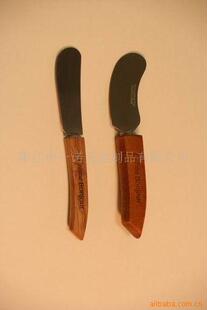 Supply Wooden Handle Cream Knife Cheese Knife Butter Knife