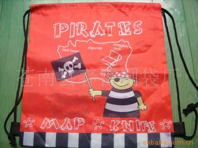 批发供应尼龙束口袋、拉绳袋、牛津束口袋 全彩热升华束口袋