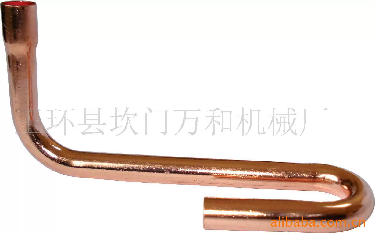现货供应T2紫铜管件紫铜弯管焊接锡焊空调配件弯管带紫铜弯管