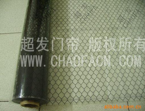 Transparent anti-static electric black cloth PVC