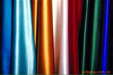 厂家直供 色丁面料 色丁里料 包装布 satin 色丁 包装布