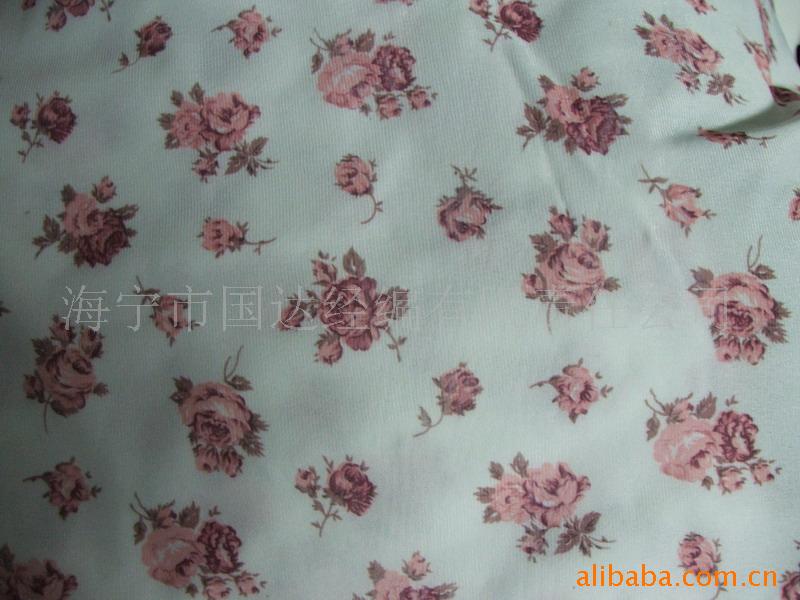 厂家直供 印花经编短毛绒 印花圈绒 经编短毛绒印花 豹纹印花