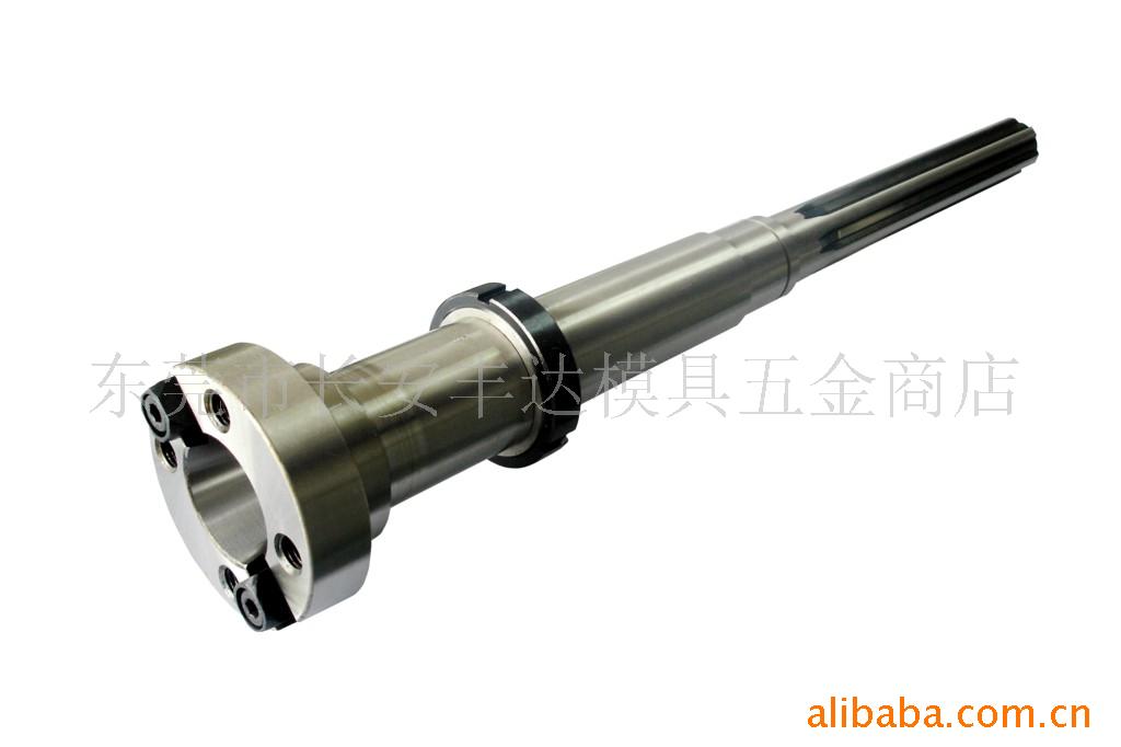 台湾摇臂立式M5铣床铣头配件B127+129台湾NT40主轴加螺帽105直径