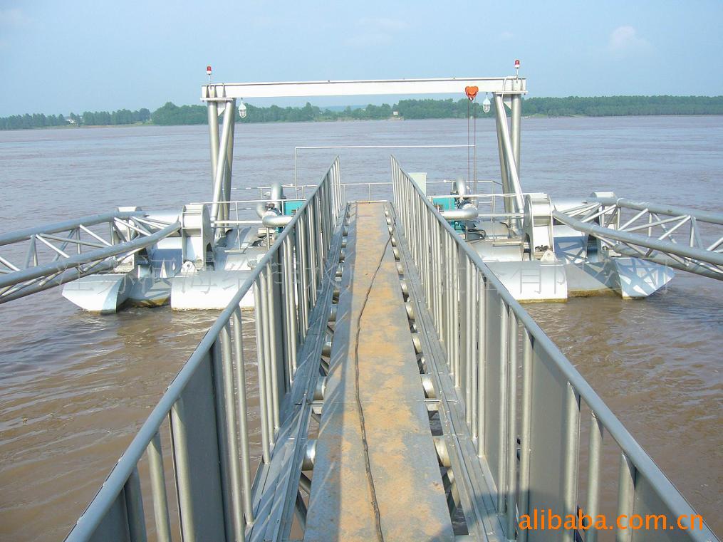 订制-浮坞泵站/浮筒式泵站/特种取水泵站/取水泵船