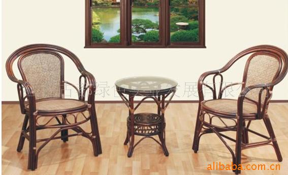 藤椅 藤椅茶幾 休閒傢具 庭院傢具