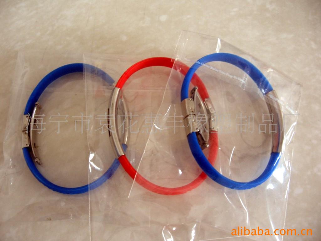 厂家供应硅胶手环发光 保健手腕带 啪啪夜光手镯  运动手环定制