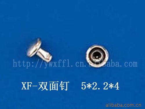 厂家现货出售5mm双面蘑菇铆钉 帽钉