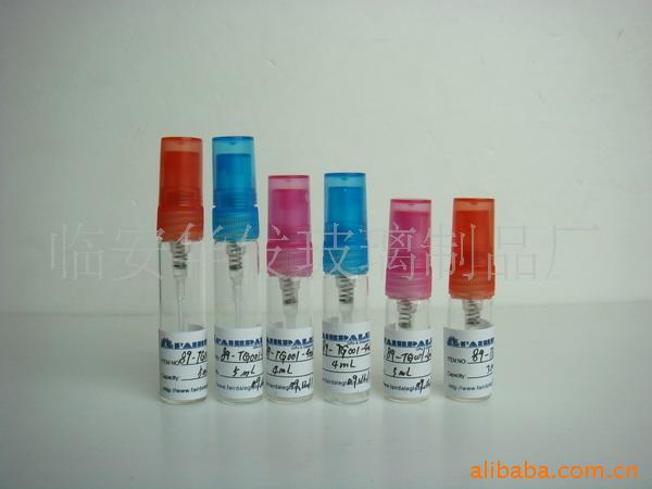 厂家直供· 管制玻璃香水瓶 化妆品喷雾瓶便携式小香水分装瓶